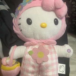 Hello kitty easter plush, she moves and also has music